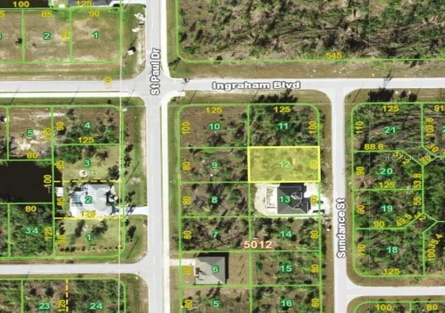 Photo 1 of Land for sale at 9417 Sundance St, Port Charlotte, FL 33981 | MLS# C7528874 | Listing updated on 2026-07-28