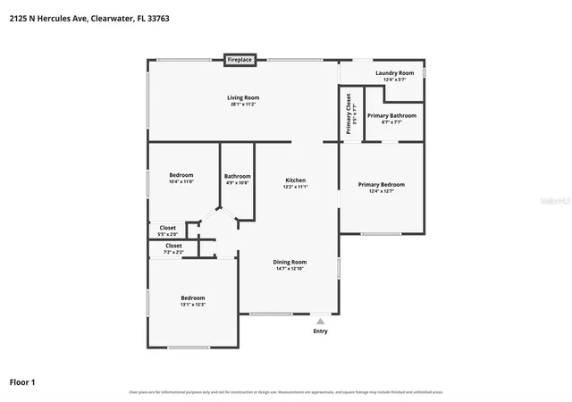 Photo 2 of Single family home for sale at 2125 N Hercules Ave, Clearwater, FL 33763 | MLS# TB8533259 | Listing updated on 2026-09-08