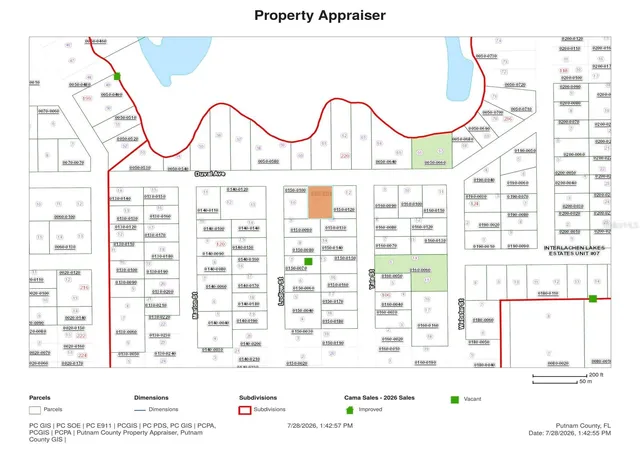 Photo 1 of Land for sale at Duval Ave, Interlachen, FL 32148 | MLS# FC320273 | Listing updated on 2026-07-29