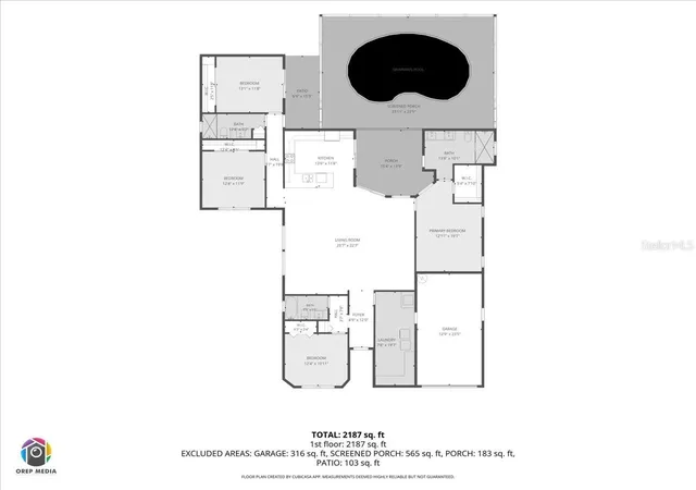 63rd image of 855 Nw 75th Ter, Ocala, FL 34482 | MLS# OM729416