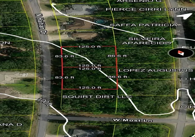 Photo 1 of Land for sale at 10631 N Haitian Dr, Citrus Springs, FL 34434 | MLS# OM729439 | Listing updated on 2026-10-04