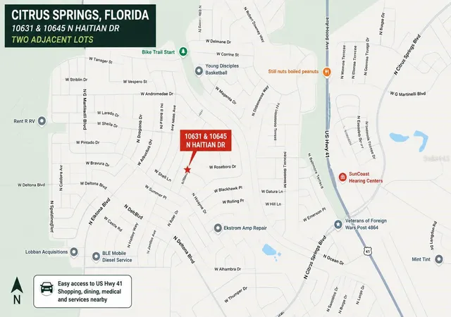 Photo 2 of Land for sale at 10631 N Haitian Dr, Citrus Springs, FL 34434 | MLS# OM729439 | Listing updated on 2026-10-04