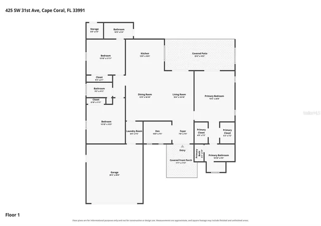 Photo 4 of Single family home for sale at 425 Sw 31St Ave, Cape Coral, FL 33991 | MLS# GC542360 | Listing updated on 2026-10-04