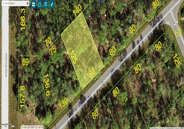 Photo 1 of Land for sale at 1497 Adalia Ter, Port Charlotte, FL 33953 | MLS# A4701624 | Listing updated on 2026-07-31