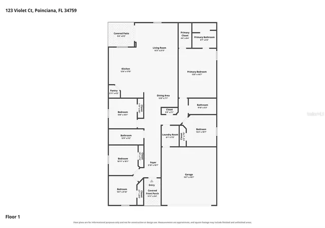 Photo 39 of Single family home for sale at 123 Violet Ct, Kissimmee, FL 34759 | MLS# O6429572 | Listing updated on 2026-08-28
