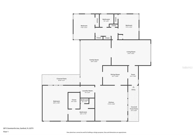36th image of 207 S Summerlin Ave, Sanford, FL 32771 | MLS# O6429592