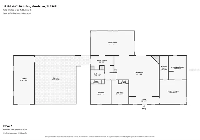 71st image of 13250 Nw 160th Ave, Morriston, FL 32668 | MLS# OM729633