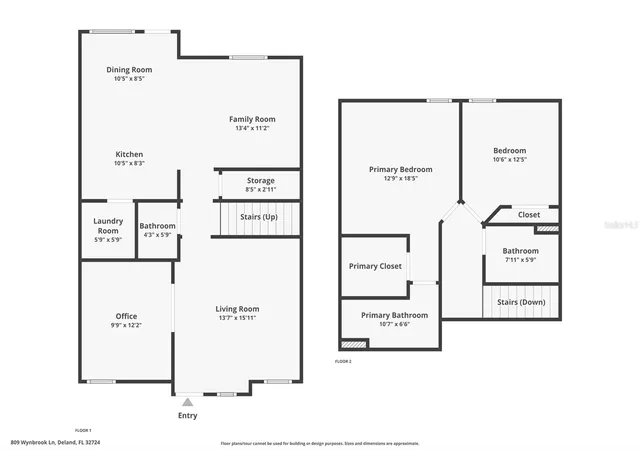 2nd image of 809 Wynbrook Ln, Deland, FL 32724 | MLS# V4950528