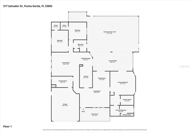 Photo 3 of Single family home for sale at 317 Salvador Dr, Punta Gorda, FL 33983 | MLS# C7529186 | Listing updated on 2026-10-08