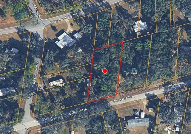 Photo 1 of Land for sale at 4523 E Harvard Dr, Hernando, FL 34442 | MLS# TB8535776 | Listing updated on 2026-09-28