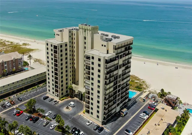 Listing Photo 1 - Condo for sale in building located at 3820 Gulf Blvd, St. Pete Beach, FL 33706 - Unit #608