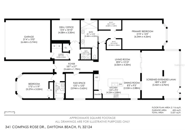 42nd image of 341 Compass Rose Dr, Daytona Beach, FL 32124 | MLS# O6430996
