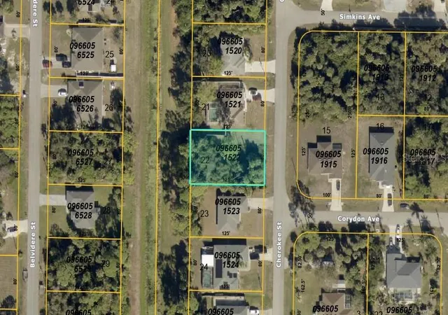 Photo 1 of Land for sale at Lot 22 Cherokee St, North Port, FL 34286 | MLS# D6148311 | Listing updated on 2026-08-11