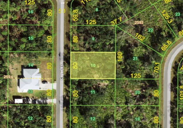 Photo 1 of Land for sale at 1488 Capel St, Port Charlotte, FL 33953 | MLS# O6431234 | Listing updated on 2026-08-08