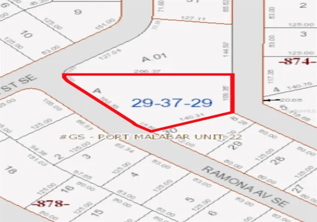 Photo 2 of Land for sale at 2315 Ramona Ave Se, Palm Bay, FL 32909 | MLS# A4702216 | Listing updated on 2026-08-07