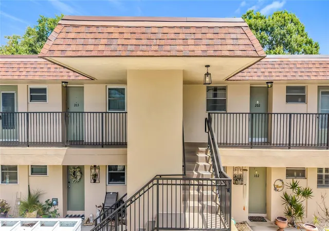 Photo 1 of Condo for sale at 9945 47th Avenue N #203, Saint Petersburg, FL 33708 | MLS# TB8536573 | Listing updated on 2026-08-13