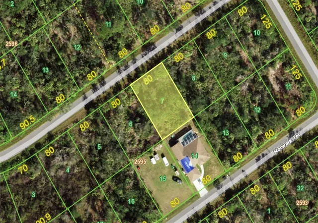 Photo 1 of Land for sale at 1542 Rambler Ter, Port Charlotte, FL 33953 | MLS# O6431605 | Listing updated on 2026-08-08