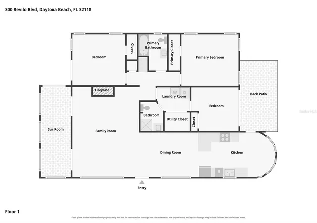 32nd image of 300 Revilo Blvd, Daytona Beach, FL 32118 | MLS# TB8536920