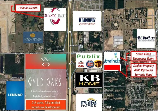 Photo 2 of Land for sale at 4905 Plymouth Sorrento Rd, Apopka, FL 32712 | MLS# G5116212 | Listing updated on 2026-08-11