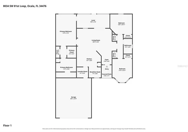 Photo 4 of Single family home for sale at 8034 SW 81st Loop, Ocala, FL 34476 | MLS# OM730015 | Listing updated on 2026-09-21