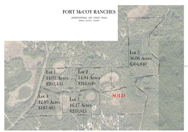 Photo 2 of Land for sale at Tbd Ne 150th Avenue Rd #LOT 5, Fort Mc Coy, FL 32134 | MLS# OM730127 | Listing updated on 2026-08-12