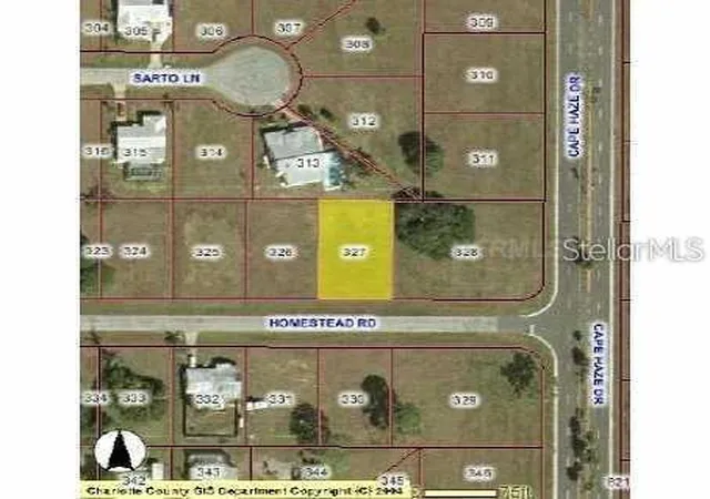 Photo 1 of Land for sale at 3470 Homestead Rd, Rotonda West, FL 33947 | MLS# A4702748 | Listing updated on 2026-09-01