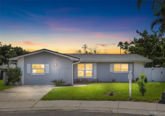 Photo 1 of Single family home for sale at 415 Maplewood Cir, Oldsmar, FL 34677 | MLS# TB8539039 | Listing updated on 2026-09-04