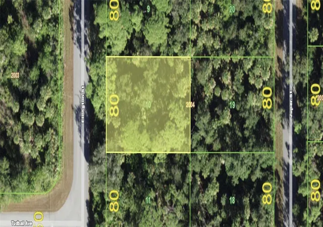 Photo 2 of Land for sale at 84 Ellington St, Port Charlotte, FL 33953 | MLS# A4703108 | Listing updated on 2026-08-16