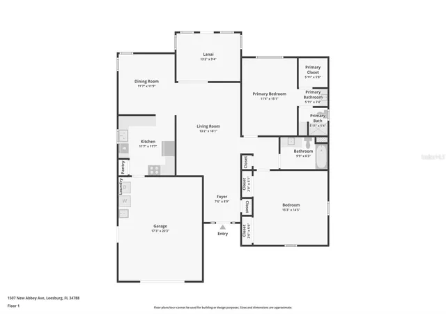 Photo 3 of Single family home for sale at 1507 New Abbey Ave, Leesburg, FL 34788 | MLS# OM730555 | Listing updated on 2026-10-17