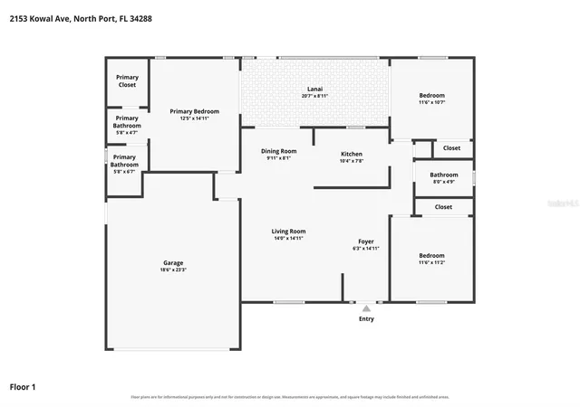45th image of 2153 Kowal Ave, North Port, FL 34288 | MLS# D6148445