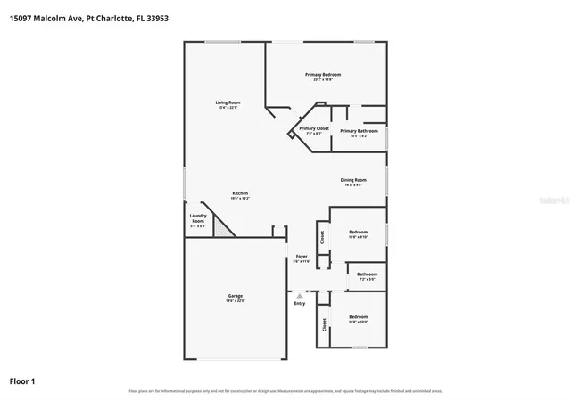 Photo 40 of Single family home for sale at 15097 Malcolm Ave, Port Charlotte, FL 33953 | MLS# A4703267 | Listing updated on 2026-09-05