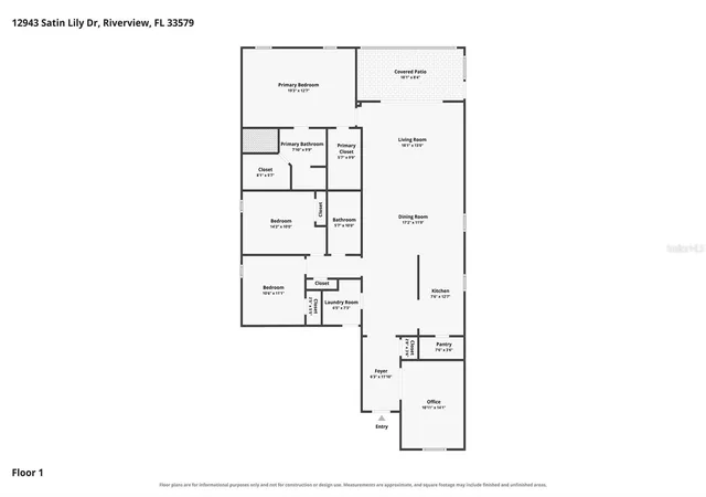Photo 1 of Single family home for sale at 12943 Satin Lily Dr, Riverview, FL 33579 | MLS# TB8540088 | Listing updated on 2026-10-15