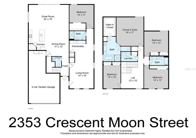 Photo 4 of Single family home for sale at 2353 Crescent Moon St, Kissimmee, FL 34746 | MLS# O6434813 | Listing updated on 2026-10-27