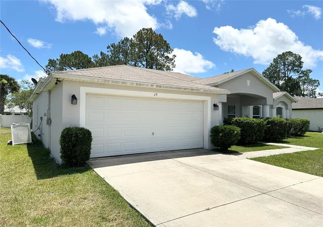Photo 2 of Single family home for sale at 15 Ruth Dr, Palm Coast, FL 32164 | MLS# FC320811 | Listing updated on 2026-08-22