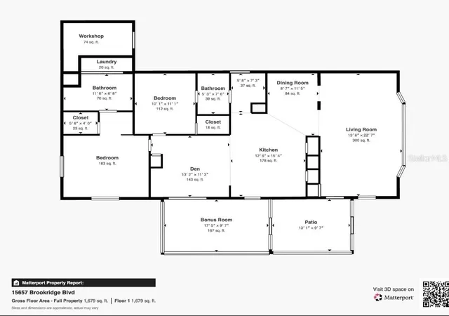 3rd image of 15657 Brookridge Blvd, Brooksville, FL 34613 | MLS# W7888752