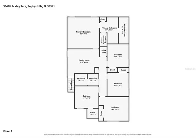 60th image of 35418 Ackley Tr, Zephyrhills, FL 33541 | MLS# TB8540896