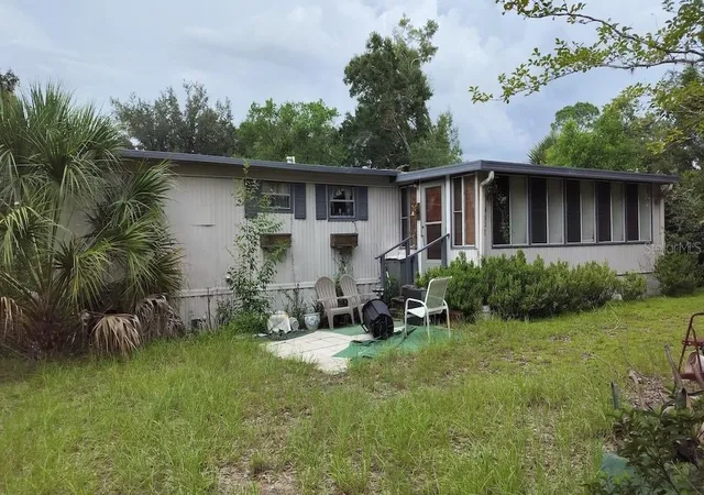 Photo 1 of Manufactured home for sale at 4601 Ne 105th Pl, Anthony, FL 32617 | MLS# TB8541111 | Listing updated on 2026-08-28