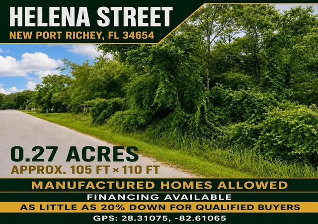 1st image of Helena St, New Port Richey, FL 34654 | MLS# TB8541155