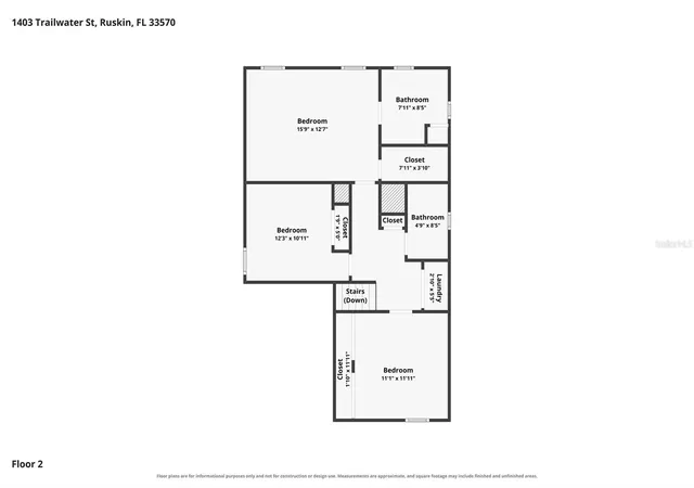 53rd image of 1403 Trailwater St, Ruskin, FL 33570 | MLS# TB8541283