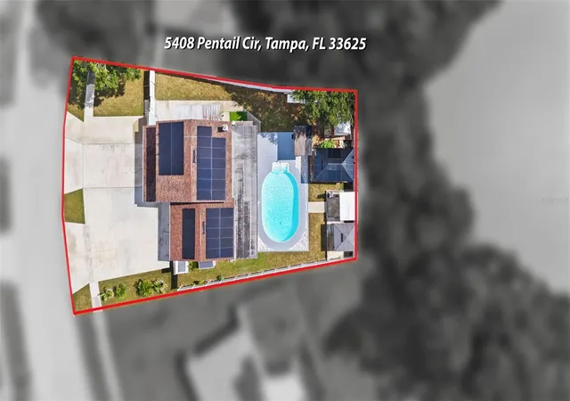 Photo 1 of Single family home for sale at 5408 Pentail Cir, Tampa, FL 33625 | MLS# TB8541603 | Listing updated on 2026-10-04