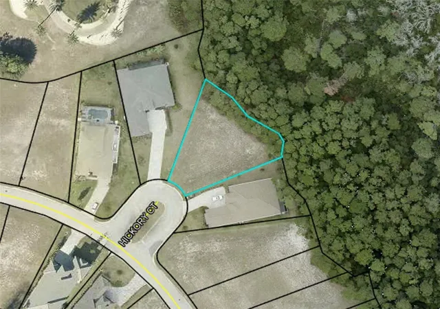 Photo 1 of Land for sale at 105 Hickory Ct, Palm Coast, FL 32137 | MLS# FC320950 | Listing updated on 2026-08-31