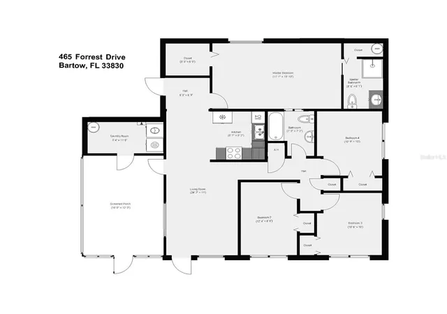 Photo 24 of Single family home for sale at 465 Forrest Dr, Bartow, FL 33830 | MLS# L4964544 | Listing updated on 2026-09-08