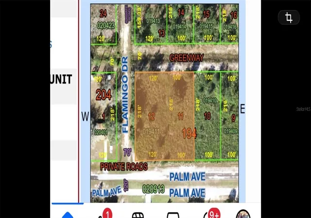 Photo 3 of Land for sale at 622 Palm Ave, Indian Lake Estates, FL 33855 | MLS# S5156289 | Listing updated on 2026-08-26