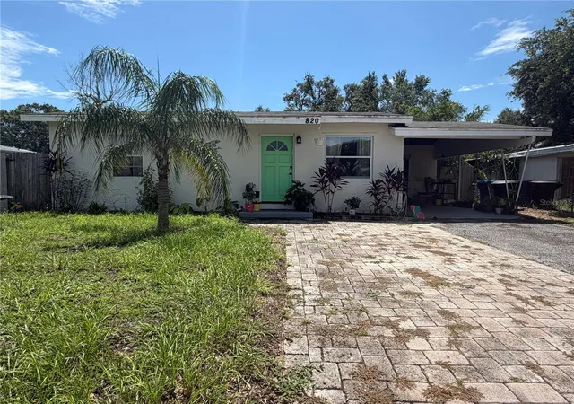 Photo 1 of Single family home for sale at 820 86th Ave N, St Petersburg, FL 33702 | MLS# TB8542879 | Listing updated on 2026-08-28
