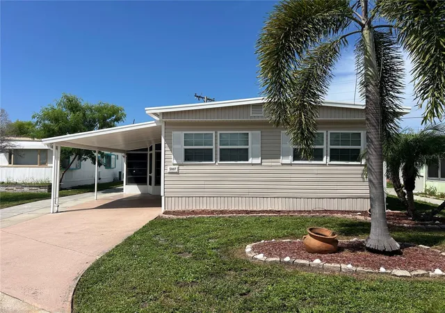 Manufactured home for sale at 5007 Boca Raton Ave, SARASOTA, FL 34234 | MLS# A4704256