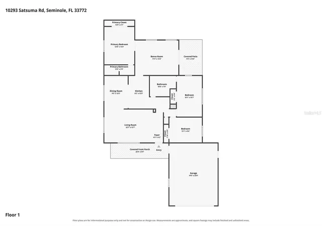 Photo 21 of Single family home for sale at 10293 Satsuma Rd, Seminole, FL 33772 | MLS# O6437332 | Listing updated on 2026-08-29