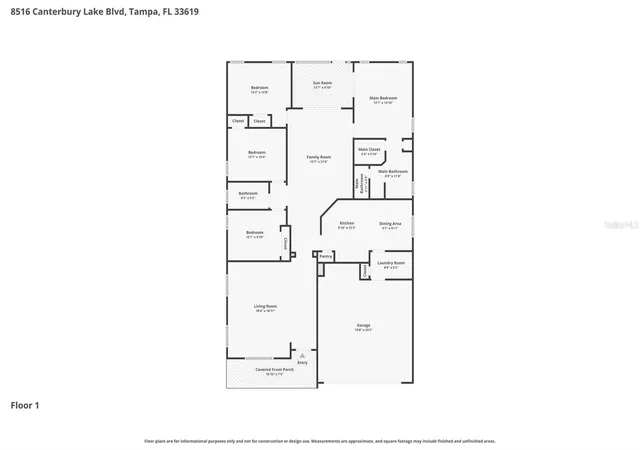 Photo 21 of Single family home for sale at 8516 Canterbury Lake Blvd, Tampa, FL 33619 | MLS# O6437413 | Listing updated on 2026-08-29