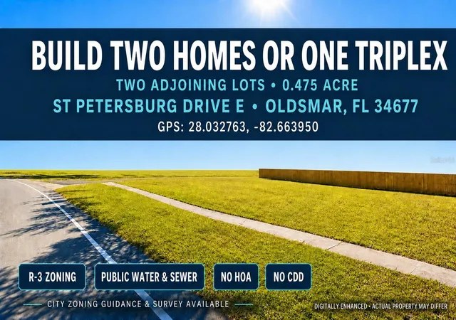 Land for sale at St Petersburg Dr, OLDSMAR, FL 34677 | MLS# TB8543573