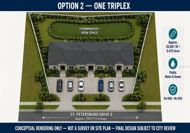 Photo 3 of Land for sale at St Petersburg Dr, Oldsmar, FL 34677 | MLS# TB8543573 | Listing updated on 2026-09-24