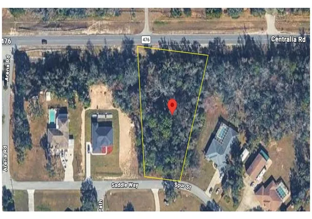 Photo 2 of Land for sale at 13155 Saddle Wy, Brooksville, FL 34613 | MLS# TB8543628 | Listing updated on 2026-08-29